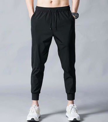 Comfy Elastic Waist Ice Silk Summer Shorts & Trousers