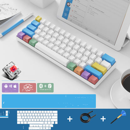 Wireless Mechanical Keyboard with Bluetooth Dual Mode