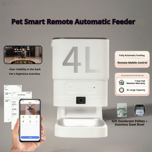 Smart Pet Feeder For Cats And Dogs
