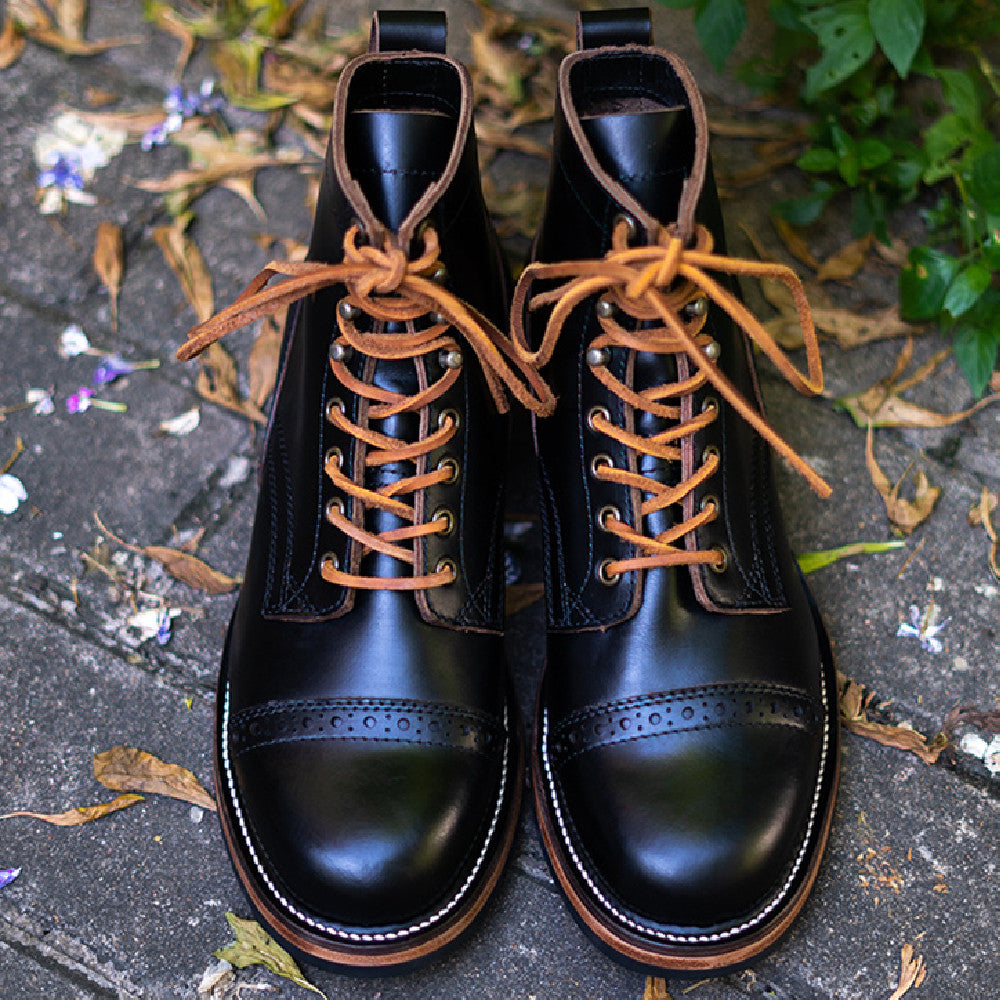 Premium Cowhide Leather Men’s Boots for Fall & Winter