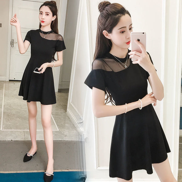 Trendy Hollowed out, Tassels | Lace Dress Retro