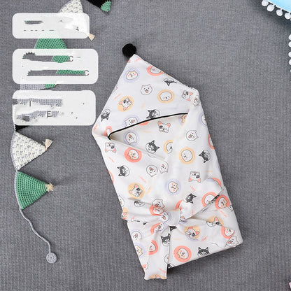 Breathable Cotton Baby Swaddle Blanket for Peaceful Sleep