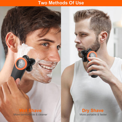SmoothGlide 5-Head Waterproof Electric Shaver for Men