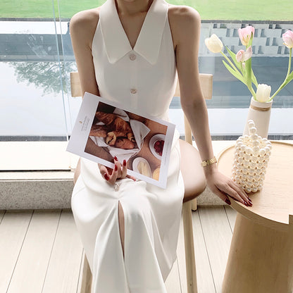 French-Inspired Elegant Dress for Modern Women