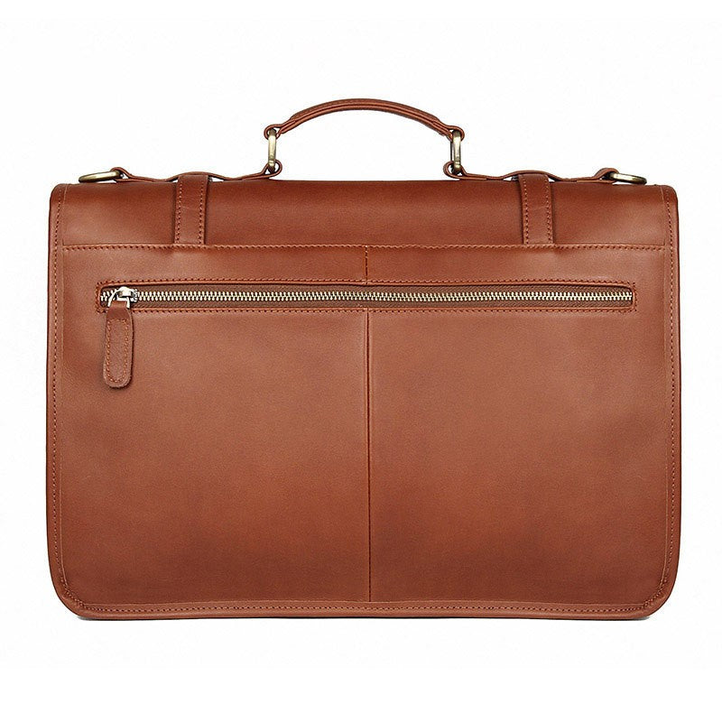 JMD Winter British Style Exquisite Genuine Leather briefcase