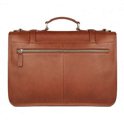 JMD Winter British Style Exquisite Genuine Leather briefcase
