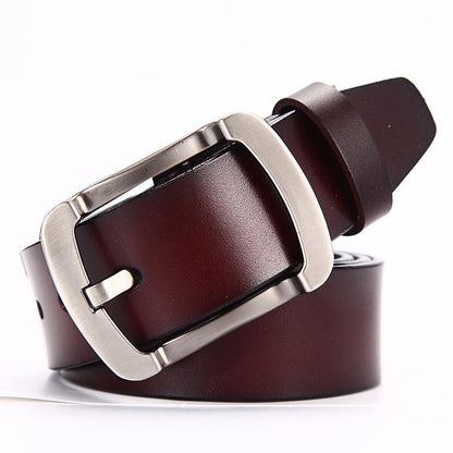 Authentic Genuine Leather Belt for Modern Gentlemen