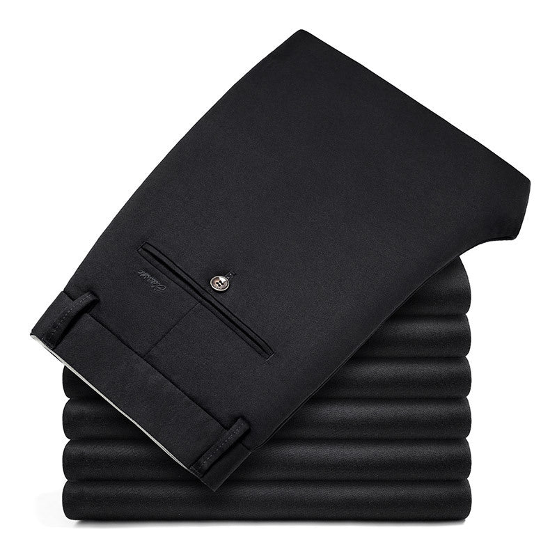 Breathable Cotton Men's Trousers for All-Day Comfort