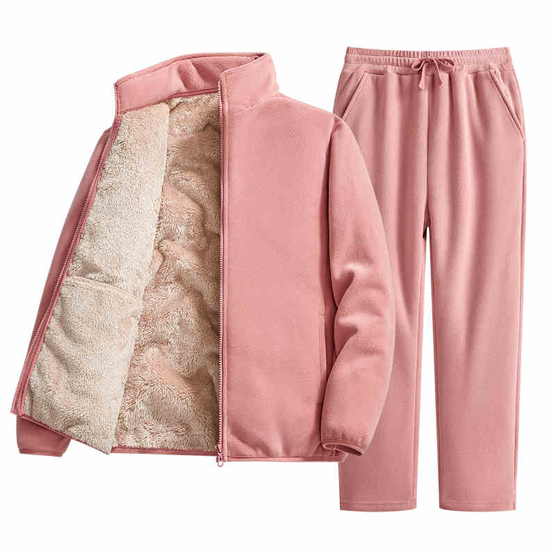 Cozy Women’s Sports Suit – Sweater Fleece Casual Pants