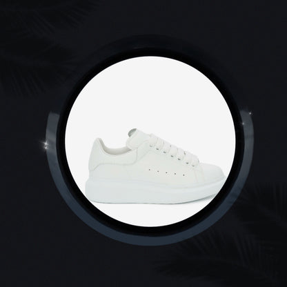 Koala Multifunctional White Genuine Leather Sneakers