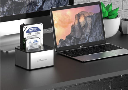 Instant Offline Disk Cloner — 3.5” Dual-Bay USB 3.0