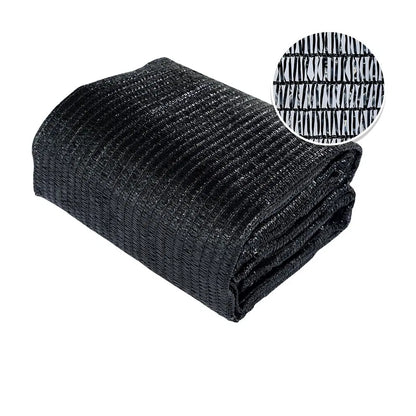 UV-Resistant Black Garden Shade Cloth with Easy Grommets