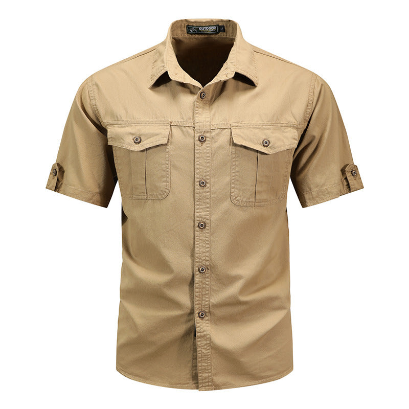Men’s Premium Short Sleeve Shirt – Smart Casual Comfort