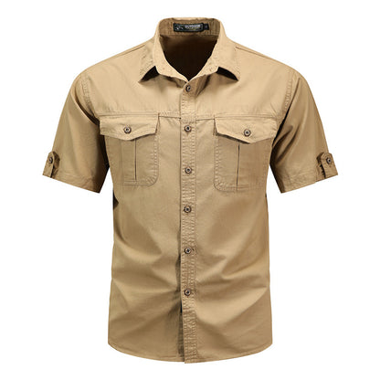 Men’s Premium Short Sleeve Shirt – Smart Casual Comfort