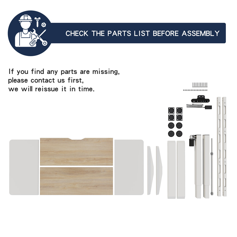 Adjustable Electric Standing Desk Modern Computer Desk