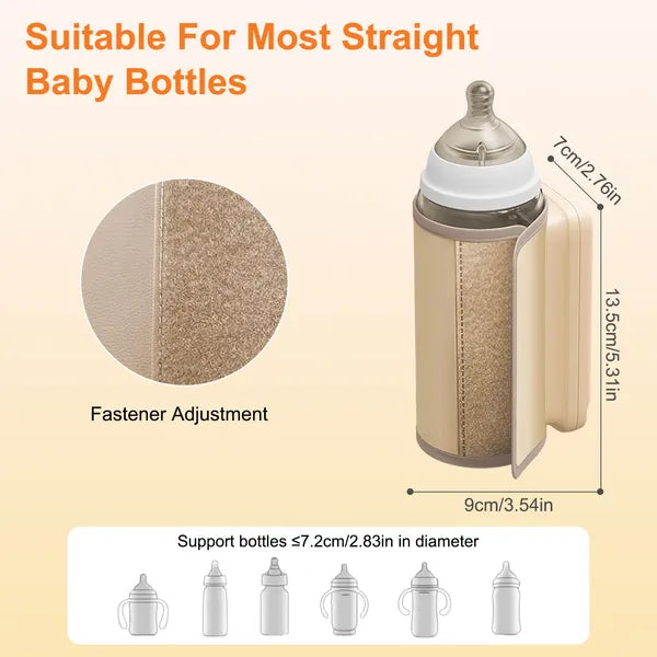 Portable Baby Milk Warmer for Home and Travel Comfort