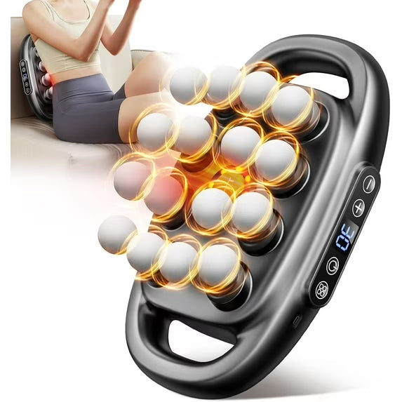 Deep Relief Multi-Head Massage Gun for Full Body Recovery