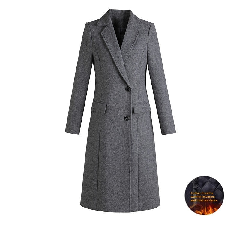 Woolen Coat For Formal Work Attire