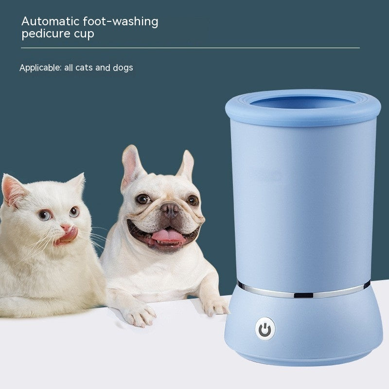 Gentle Automatic Paw Washer - Pet-Approved!