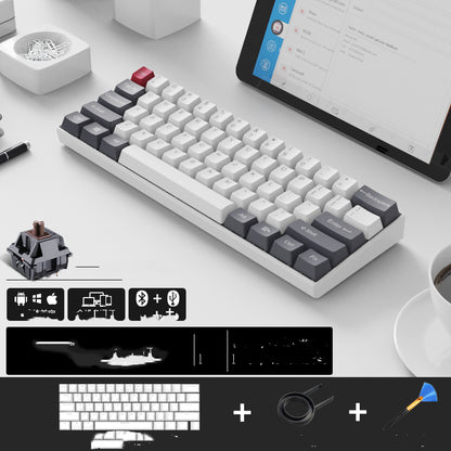 Wireless Mechanical Keyboard with Bluetooth Dual Mode