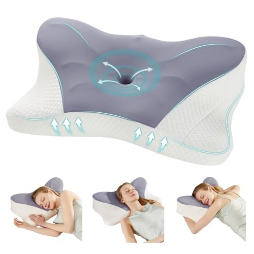 Orthopedic Memory Foam Pillow – Neck & Spine Relief