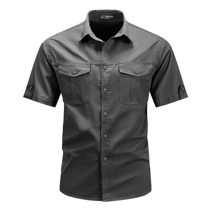 Men’s Premium Short Sleeve Shirt – Smart Casual Comfort