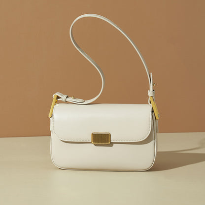 Trendy Crossbody Shoulder Bag – Elegant Genuine Leather for Women