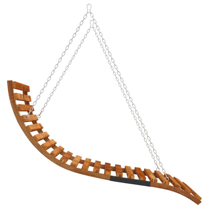 Handcrafted Teak Bentwood Bed Swing for Modern Homes
