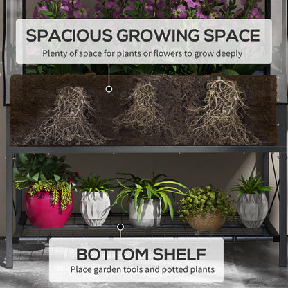 Elevated Garden Bed with Cover – Grow Veggies Easily