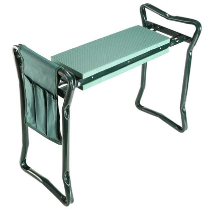 Gardening Kneeler Seat with Tool Pouch Comfortable and Foldable