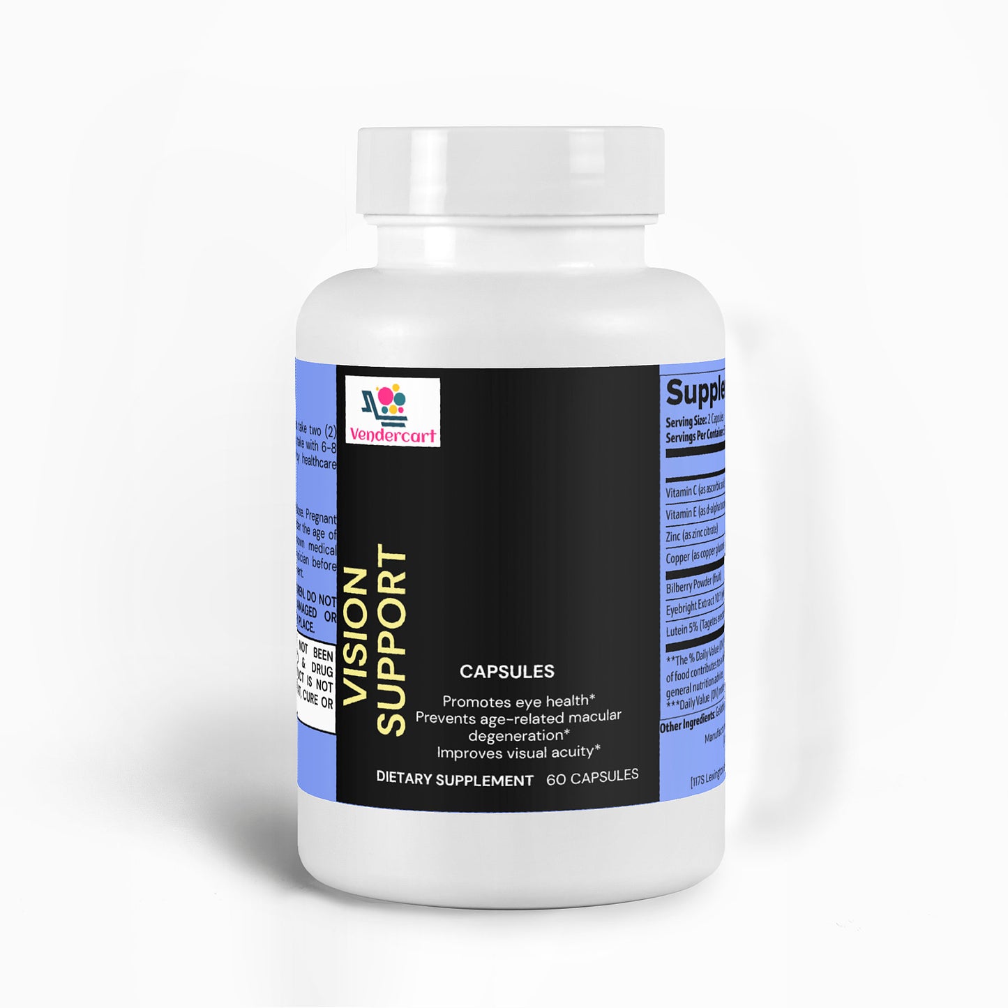 Vision Support Supplement for Clear Eyes and Sharp Focus