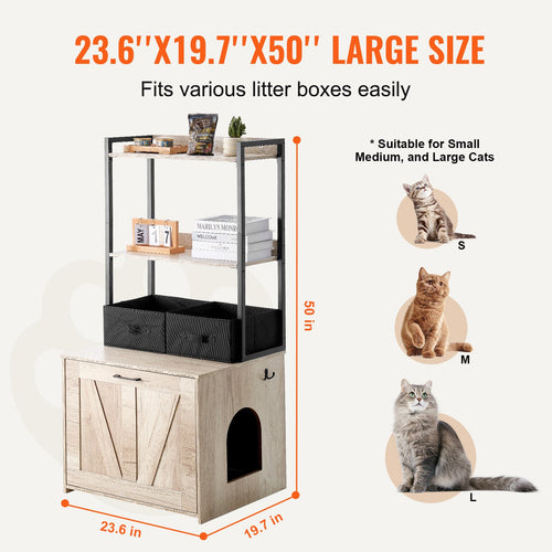 Hidden Litter Box Furniture for Clean Homes