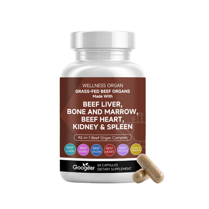 Grass Fed Beef Organs - Dietary Supplement