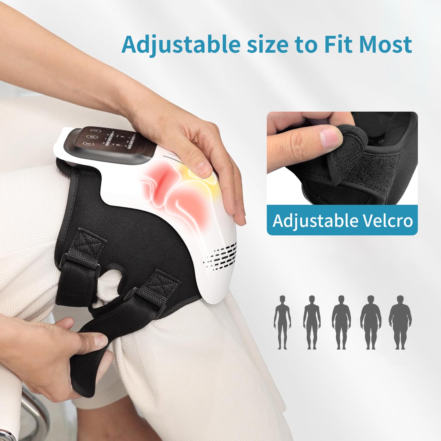Intelligent Knee Massager – Heat, Vibration & Infrared Comfort
