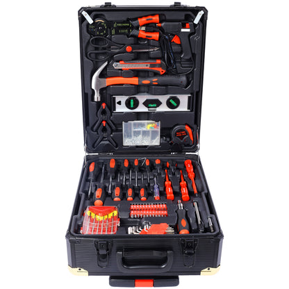 Professional 969pcs Home Maintenance Tool Set Rolling Box