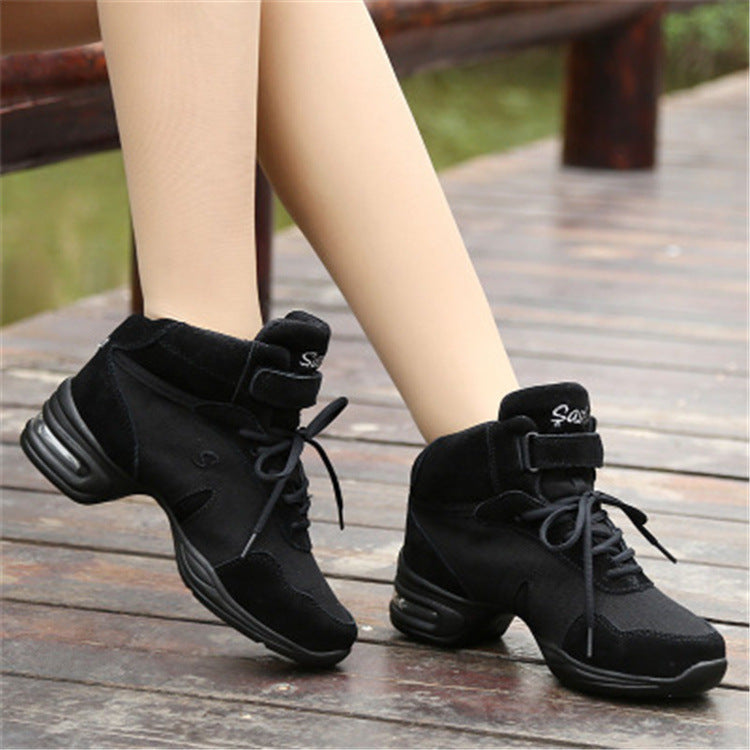 Women’s Mesh Dance Shoes – Soft Sole Samba & Jazz