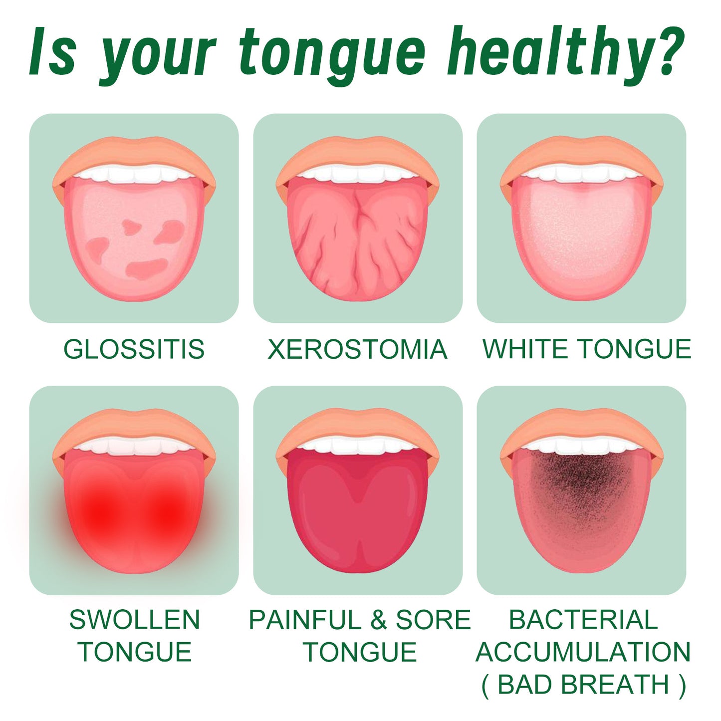 Organic Tongue Repair Oral Spray for Healthy Comfy Mouth