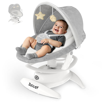 Baby Swing with Motion Sensor, Music, and 3 Modes