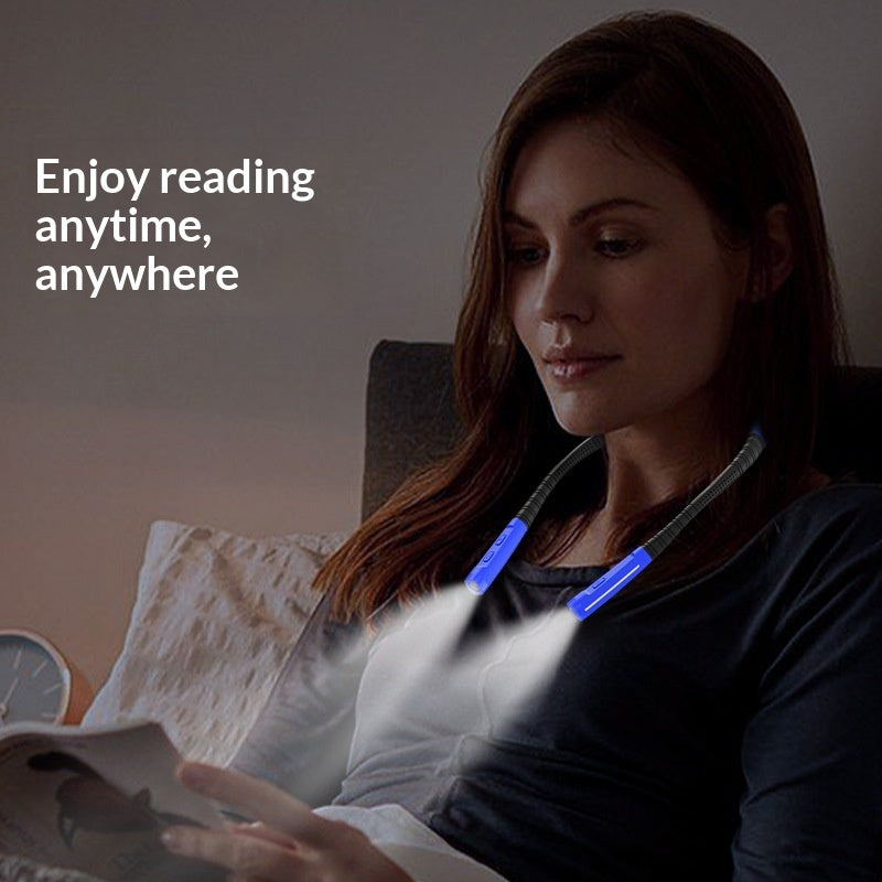 Hands-Free Neckband Light for Reading, Cycling, and Outdoor Fun