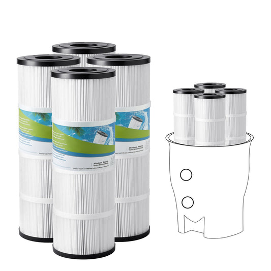 4Pack Hot Tub Spa Pool Filter Cartridge 80 Sq. Ft