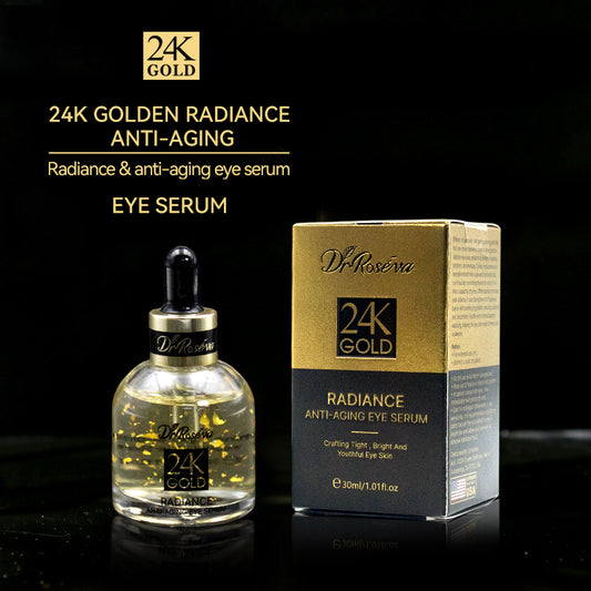 Organic Anti-Aging Eye Serum - Wrinkles, Puffiness & Dark Circles