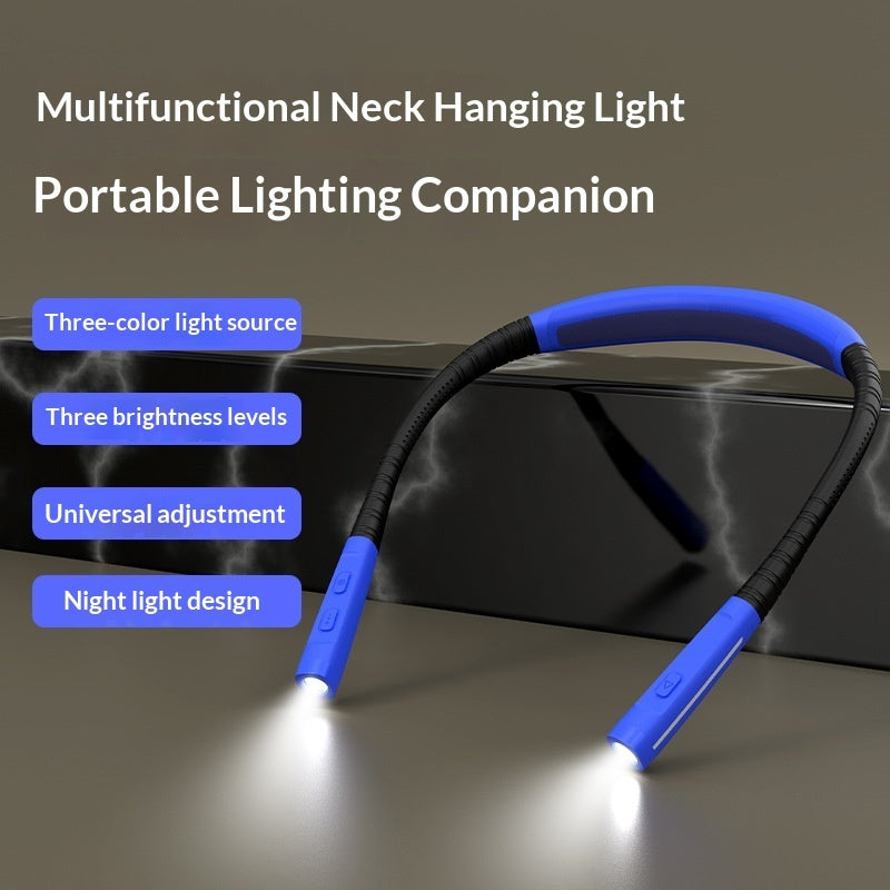 Hands-Free Neckband Light for Reading, Cycling, and Outdoor Fun