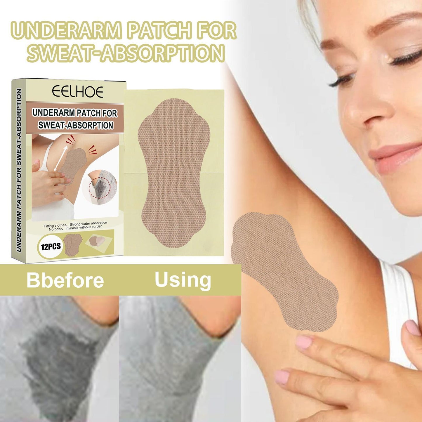 Sweat-Absorbing Antiperspirant - Gentle, Invisible Shield