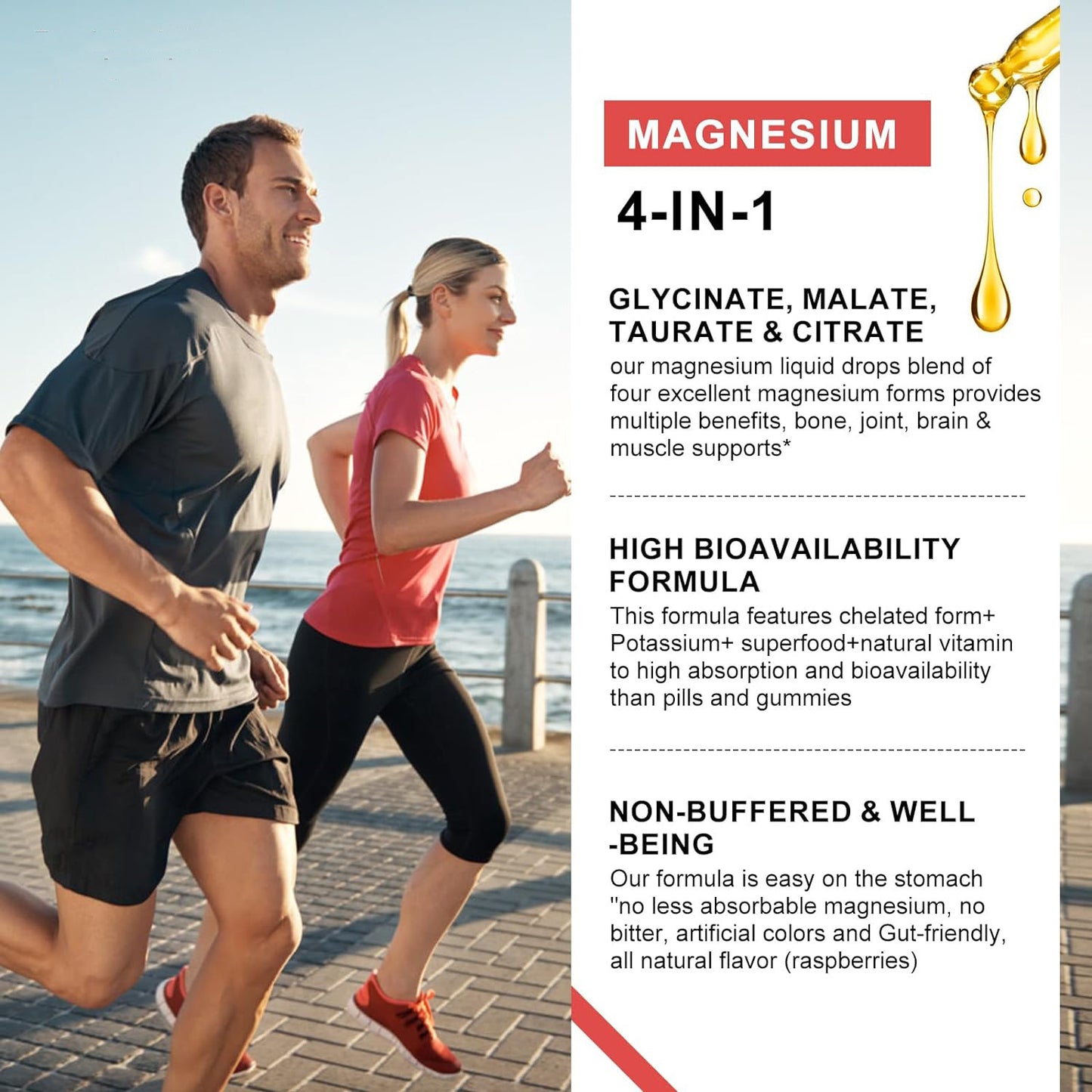 Magnesium Glycinate Drops - Dietary Supplement