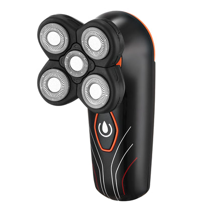 SmoothGlide 5-Head Waterproof Electric Shaver for Men