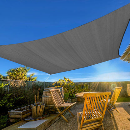 XISHAN HDPE Sunshade Sail – Stylish Outdoor Shade 12"x16"