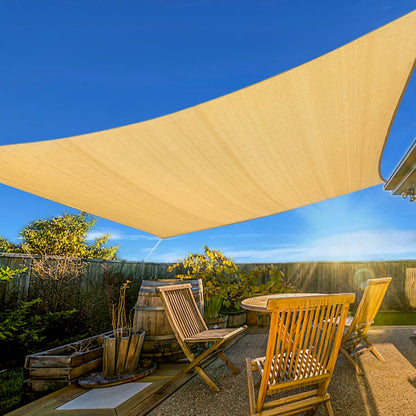 XISHAN HDPE Sunshade Sail – Stylish Outdoor Shade 12"x16"