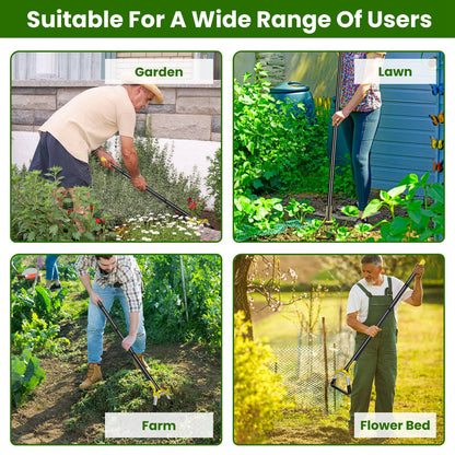 Adjustable Garden Hoe – Easy Weeding & Soil Loosening Tool