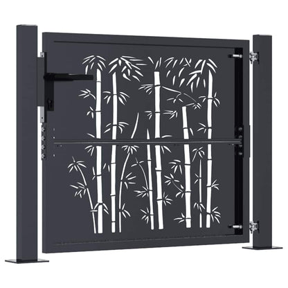 Elegant Anthracite Garden Gate – Perfect Outdoor Entrance