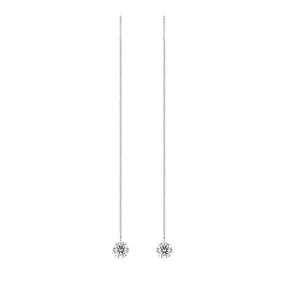 Premium Moissanite Stud Earrings – Elegant S925 Silver Shine